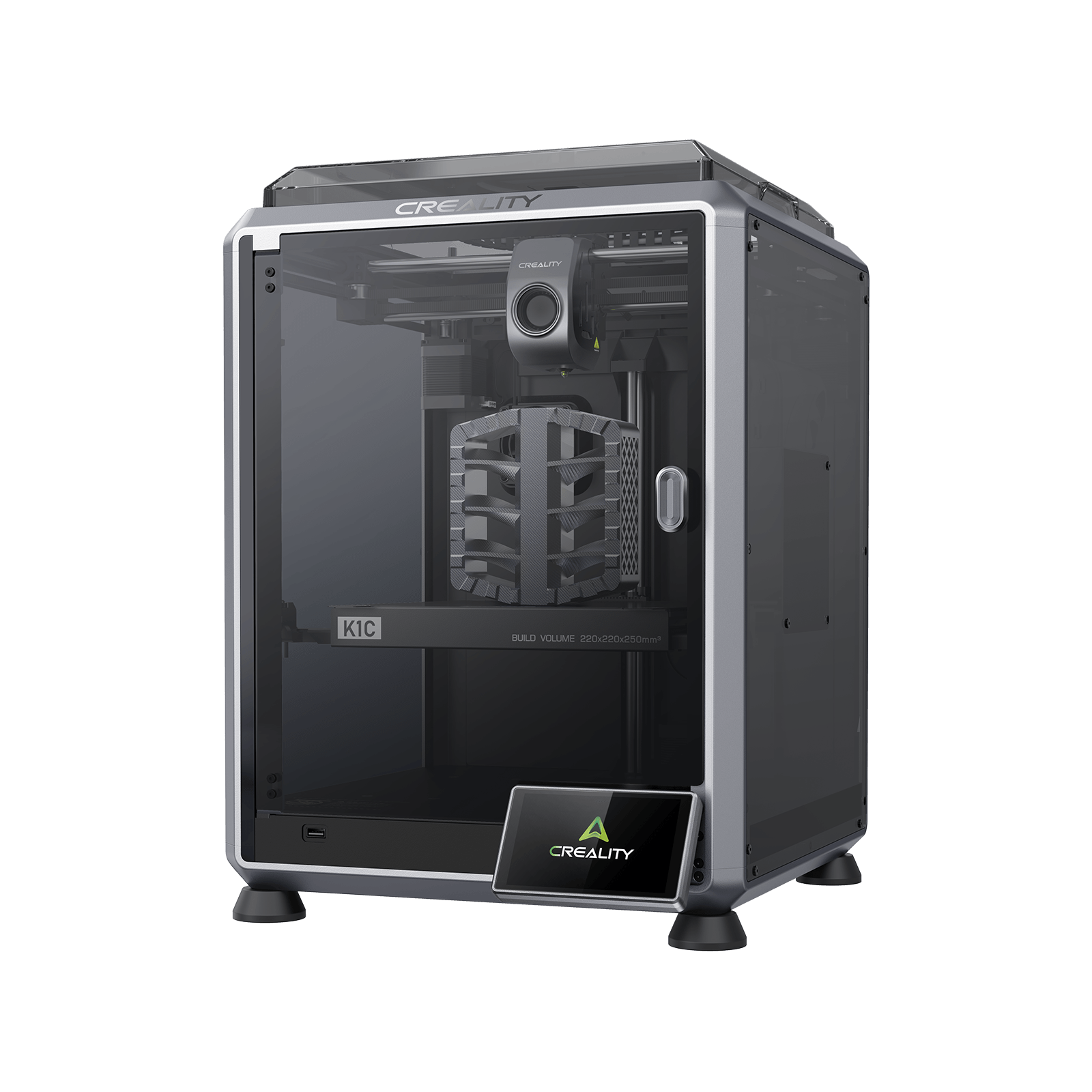 Creality K1C 3D Printer 600mm/s High Speed Printing Clog-free Direct Extruder with AI Camera