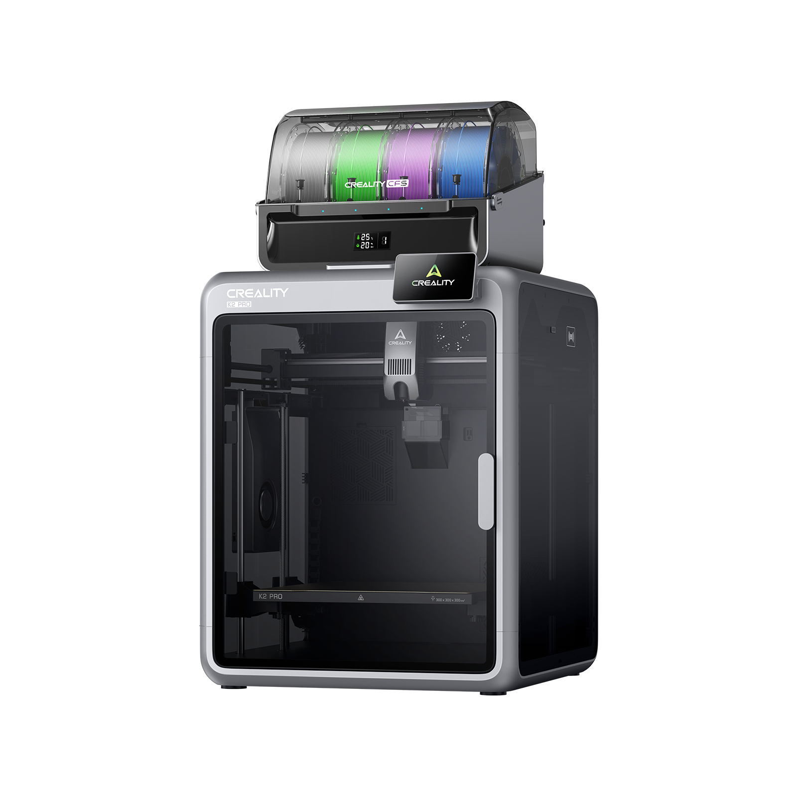 Creality K2 Pro High-Speed 3D Printer CFS Multi-Color Cartridge Combo Pack