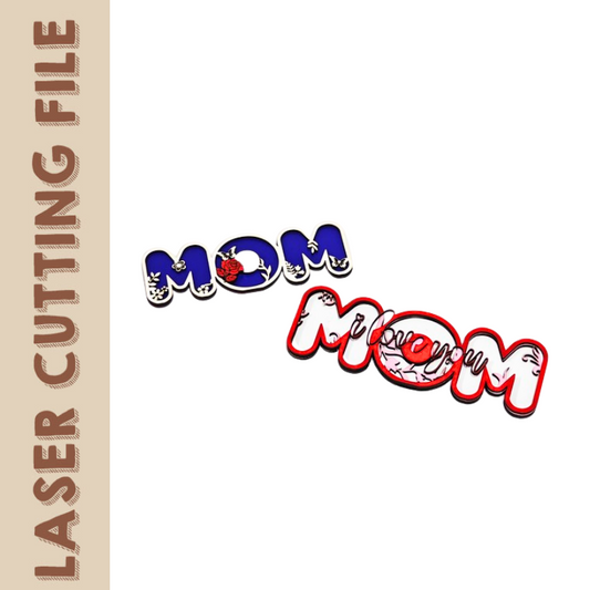 Muttertag &amp; Ostern Mehrschichtiges Dekorpaket Laserschneidedateien | DIY-Geschenk- und Heimdekorationsideen