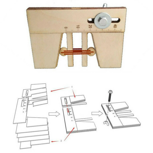 Wooden Ship Model Auxiliary Device laser cutting file
