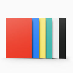 Folhas de compensado multicoloridas da Creatorally – 6 unidades A4 11,7" x 8,27" 3 mm, com certificação FSC e faça você mesmo