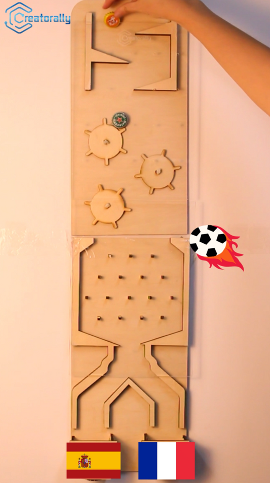 UEFA Euro 2024 Score Prediction Board Game Style 1 Laser Cutting File