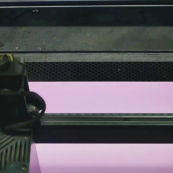 Set of colorful 3D laser cut Easter eggs featuring multiple engraved patterns, designed as tabletop spring decor.