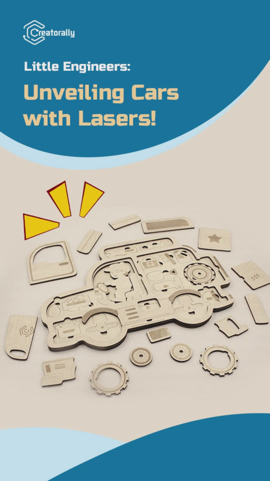 Junior Mechanics 3D Car Assembly Puzzle video