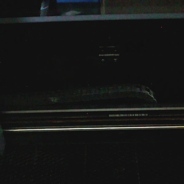 Two-layer laser cut file featuring a cartoon Minion in Mondrian style geometric color blocks. Ideal for modern wall decor or playful art projects.