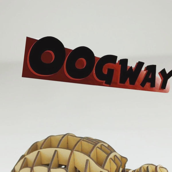 Master Oogway Inspired 3D Turtle Puzzle - Laser Cutting File
