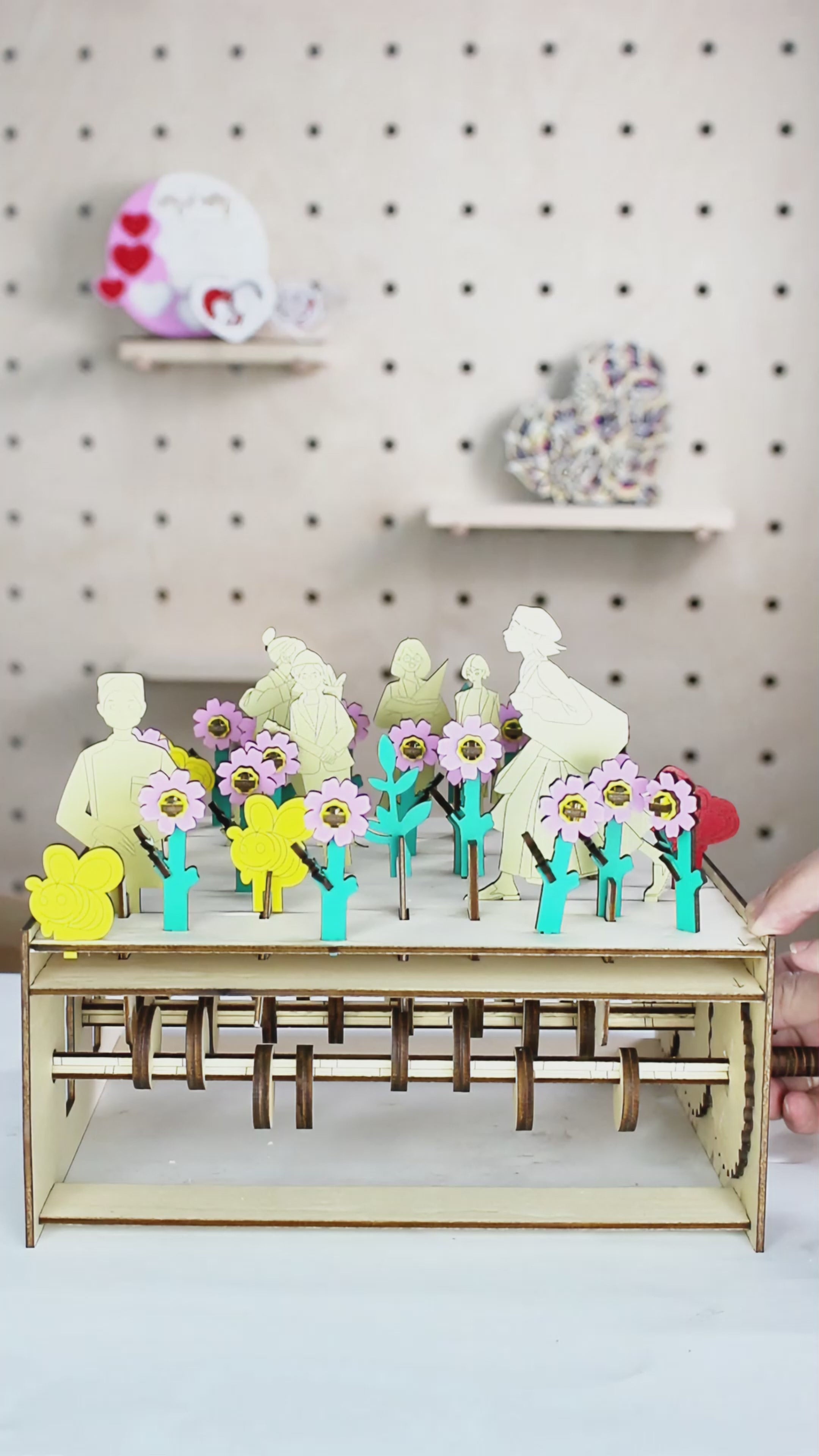 Mother’s Day 3D Puzzle SVG – Interactive Laser Cut Women Tribute DIY Kit