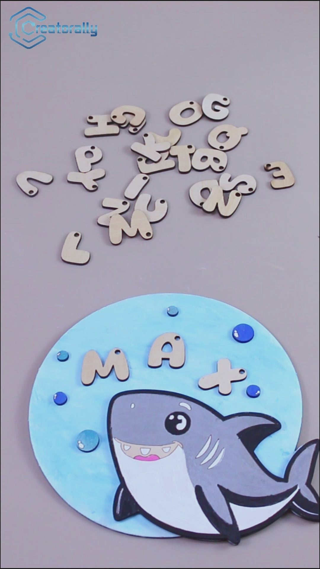 Baby Shark Name Sign video