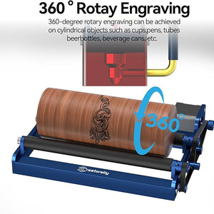 Creatorally Rotary Roller– Compatible with Most Engraving Machines