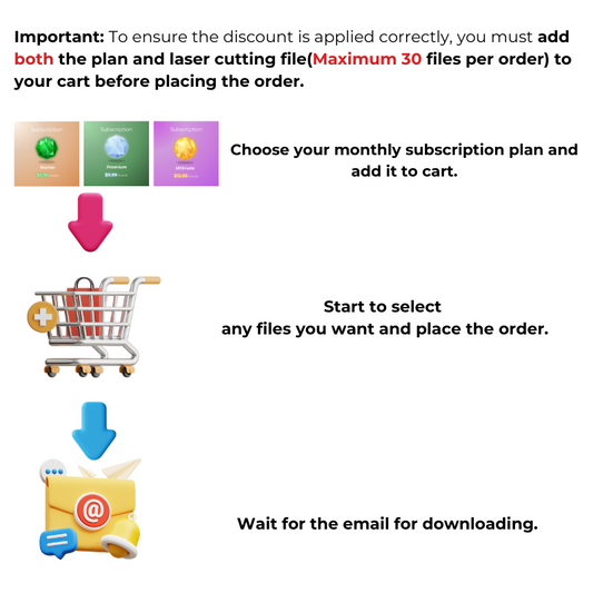 Ultimate Laser Files Subscription - $15.99/month