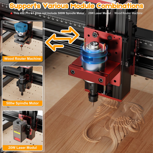 TwoTrees TTC 450 Pro CNC Router Machine