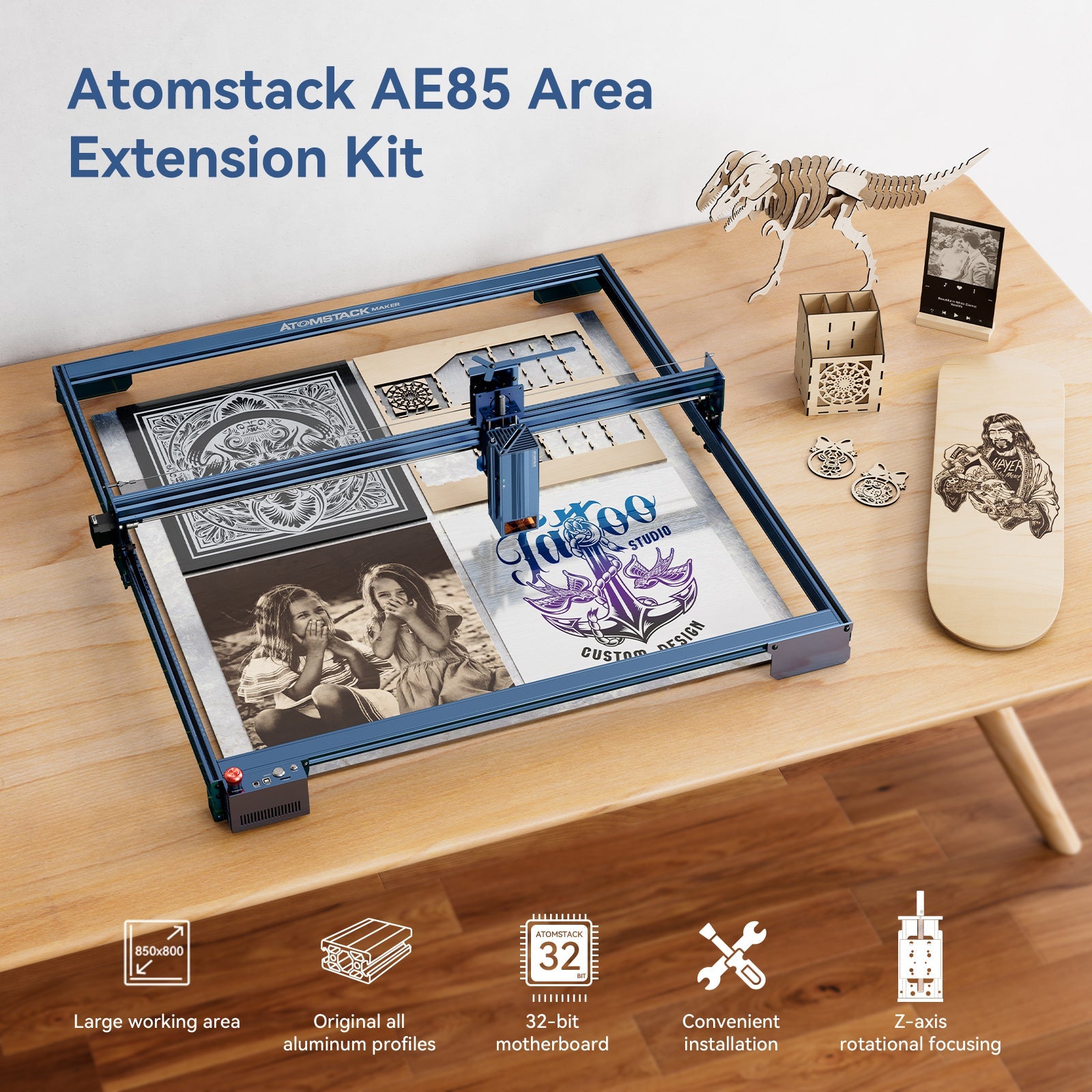ATOMSTACK AE85 Extension Kit