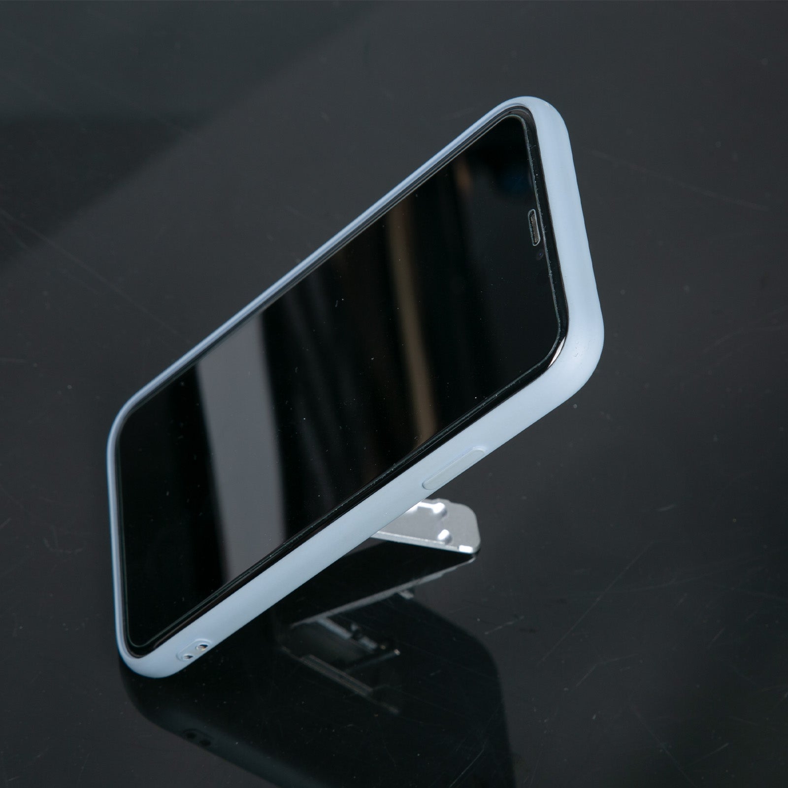 Aluminum Alloy Mobile Phone Holder Portable Mini Foldable Cell Phone Stand with Adhesive - CREATORALLY