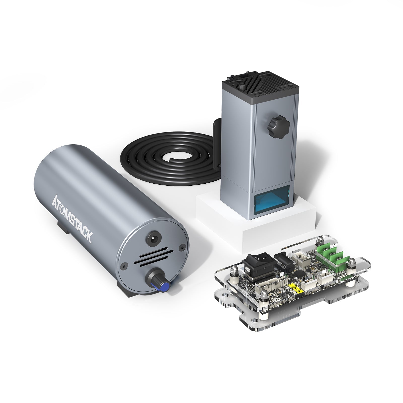 ATOMSTACK M100 Laser Module 20W&Air Assist Kits