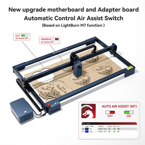 Atomstack A20 Max 20w Large Size Eye Protection Laser Engraver With F30 Pro Air Assist - CREATORALLY