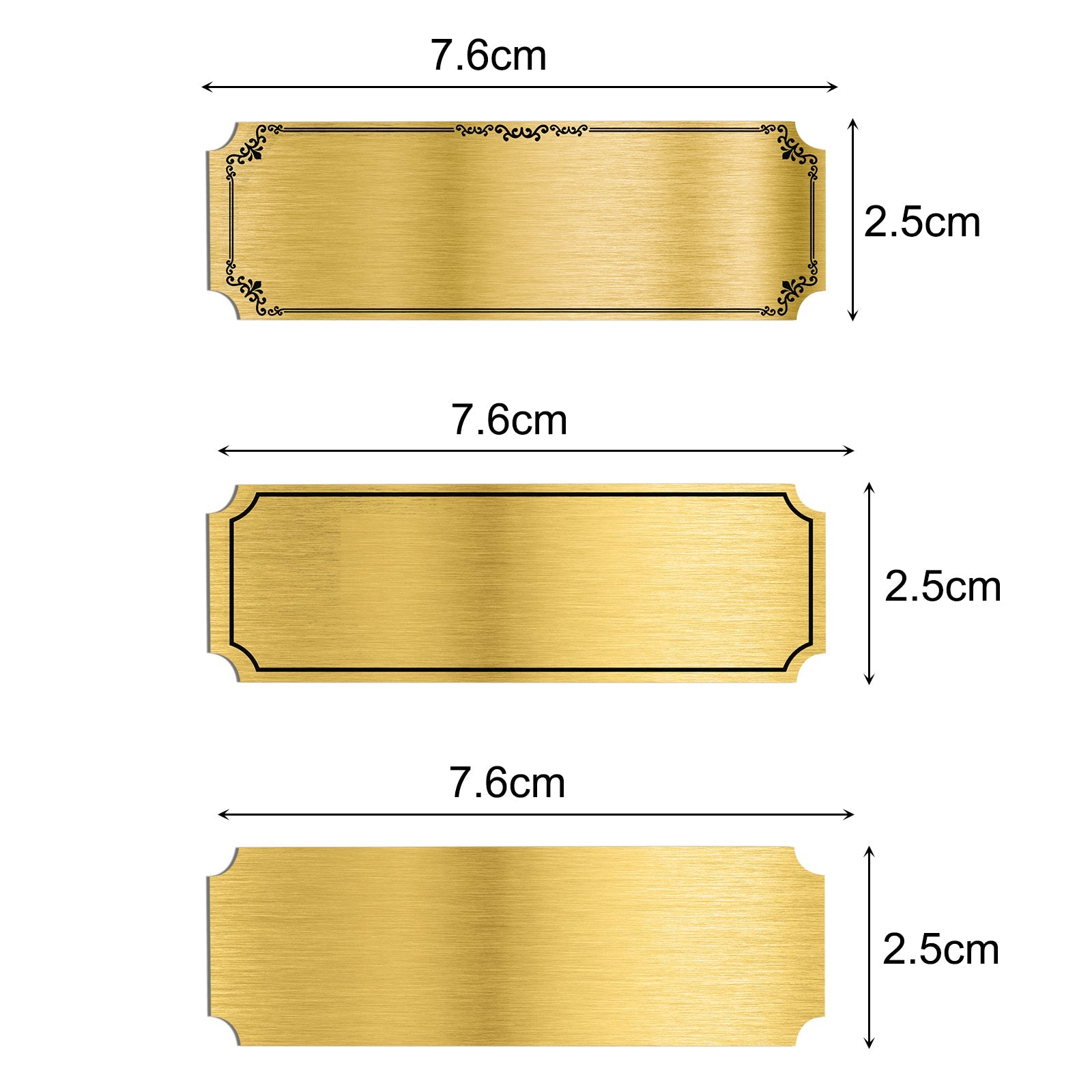 Brass Picture Frame Plate